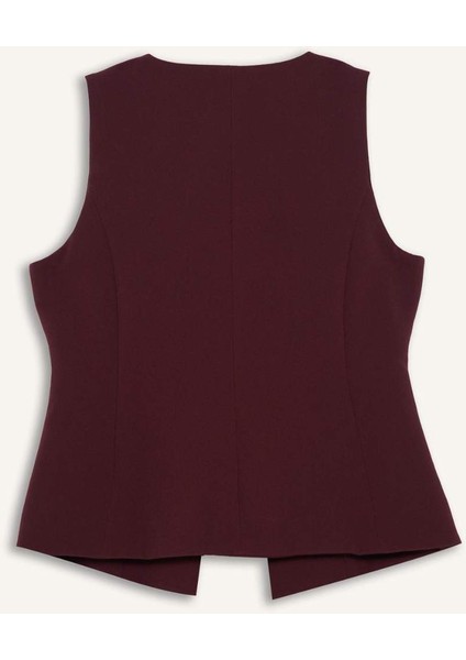 Fitted Bisiklet Yaka Yelek E5328AX25AU