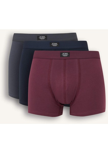 Regular Fit 3'lü Boxer E0023AX25AU