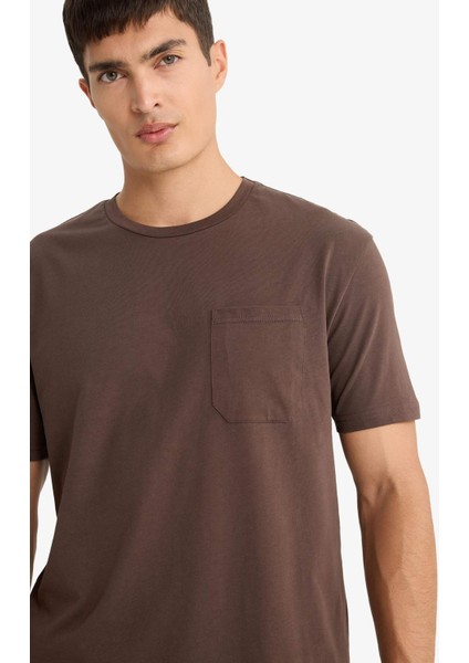 Pijama Takımı Kısa Kollu Üst Kareli Uzun Alt D8213AX25AU