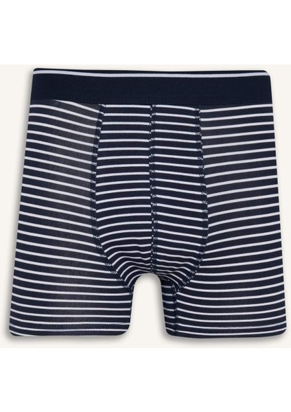 Regular Fit Baskılı 3'lü Boxer A1459AX25AU