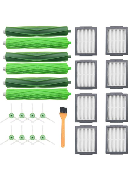 Irobot Roomba I3, I3+, I4, I6, I6+, I7, I7+, I8, I8+, E5, E6, E7, Robot Vakum Ana Yan Fırça Hepa Filtresi (Yurt Dışından)