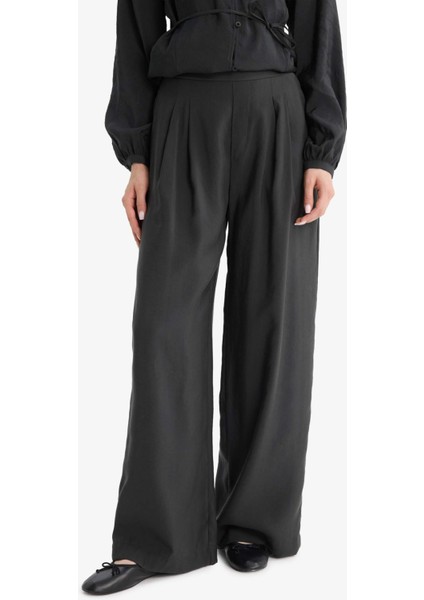 Wide Leg Geniş Paça Modal Pantolon F5246AX25AU