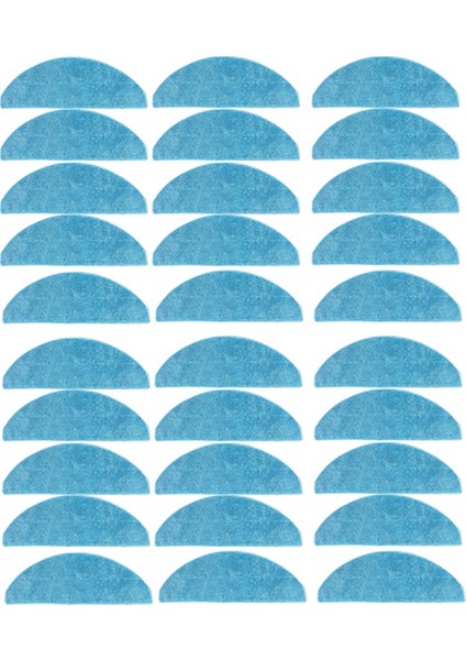 Cecotec Conga Için Yedek Mop Bozuş 7490 Ölümsüz / 8290 Ölümsüz / Kabum Smart 900 Vakum Süpürge Parçaları 30 Pcs (Yurt Dışından)