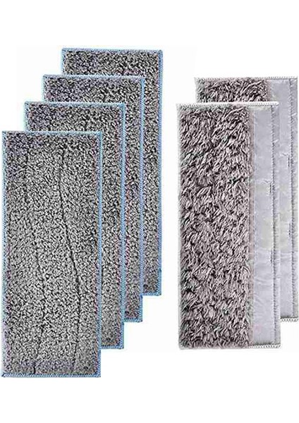 6pcs Için Irobot Roomba Braava Jet M6 Moping Makine Mop Kuru Bez Raç Kalı Ek Parçalar Aksesuarlar Elektrikli Süpürge (Yurt Dışından)