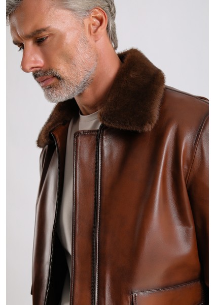 Alexandr Erkek Pilot Deri Mont indirimleri