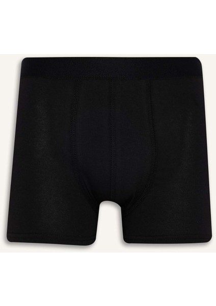 Regular Fit Baskılı 3'lü Boxer D7515AX25AU