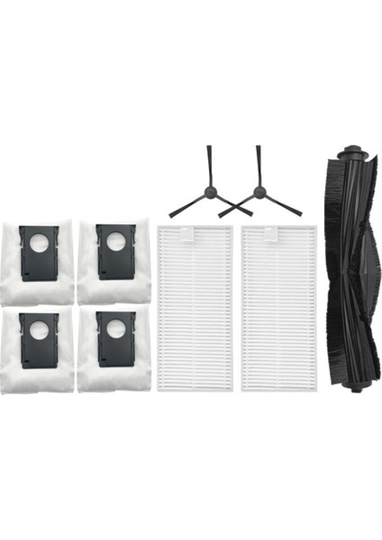 Mıdea W20 / W20 Pro Robot Vakum Aksesuarları Için Ana Yan Fırça Hepa Filtre Yedek Parçaları (Yurt Dışından)