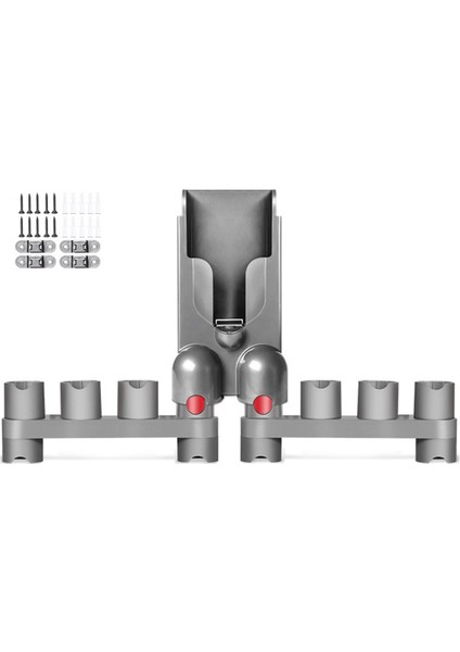 Elektrikli Süpürge Yerleştirme Istasyonu Dyson V10SLIM Duvara Montajlı Aksesuarlar Için Uyumlu Kablosuz Şarj Cihazı Braketi (Yurt Dışından)