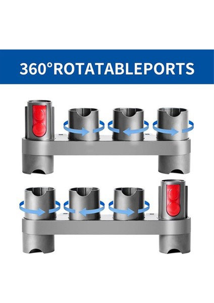 Elektrikli Süpürge Yerleştirme Istasyonu Dyson V10SLIM Duvara Montajlı Aksesuarlar Için Uyumlu Kablosuz Şarj Cihazı Braketi (Yurt Dışından) fiyatları