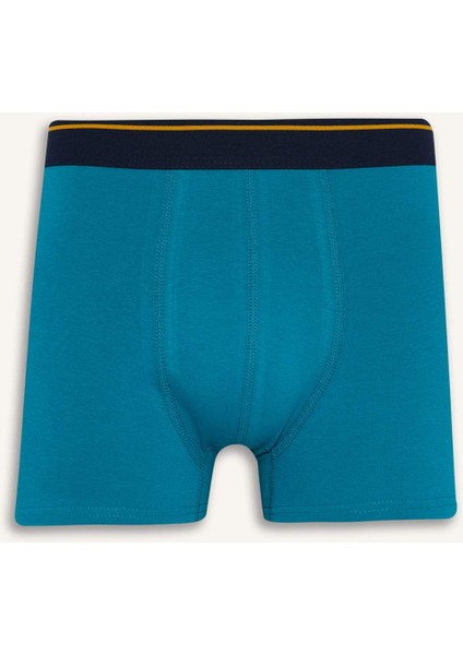 Regular Fit Baskılı 3'lü Boxer B0495AX25AU