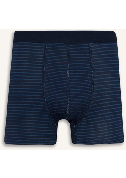 Regular Fit Desenli 3'lü Boxer F7511AX25AU