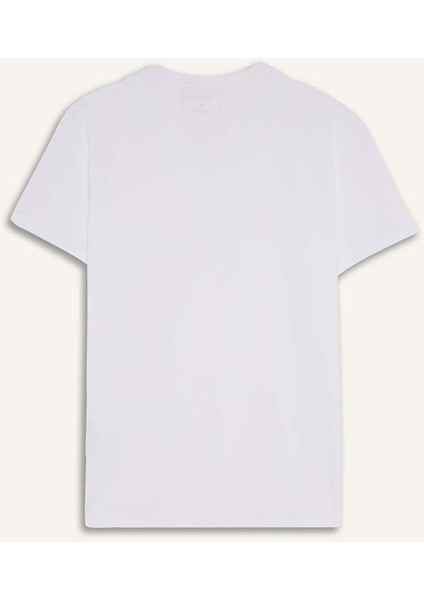 Slim Fit Dar Kesim V Yaka Üst L4884AZ25AU