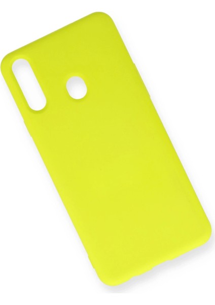 Zengezur Newface Samsung Galaxy A20S Kılıf Nano Içi Kadife Silikon - Sarı fiyatları