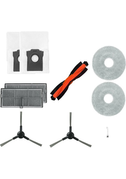 X30 Sweeper Aksesuarlarını Arama Için Uygundur. Ana Kenar Fırça Filtresi Ekranı Toz Torbası Çekiyor (Yurt Dışından)