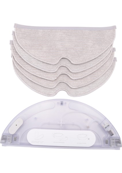 Xiaomi 2c Için STYTJ03ZHM Dream D9 D9 Pro L10 L10 Pro Vakum Temizleyici Su Deposu + Paspas Bezi Yedek Aksesuarlar (Yurt Dışından)