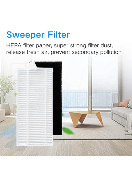 10 Adet Conga 7490 Ölümsüz Serisi / 8290 Ölümsüz Serisi Vakum Süpürge Hepa Filtre Yedek Parçaları (Yurt Dışından) modelleri