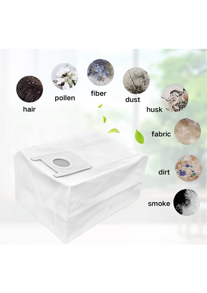 Roidmi Eva SDJ06RM Robot Vakum Temizleyici Aksesuarları Yan Fırça Fırlatma Mop Bez Toz Çanta (Yurt Dışından) indirimleri