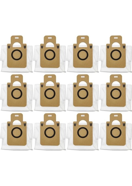 12PCS Xiaomi Dreame Bot D10 Için Toz Çanta Aksesuarları Plus RLS3D Robot Vakum Süpürge Yedek Toz Berin (Yurt Dışından)