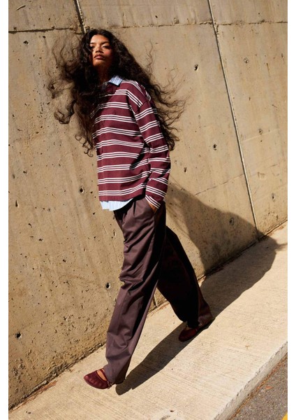 Coool Baggy Fit Normal Bel Gabardin Pantolon