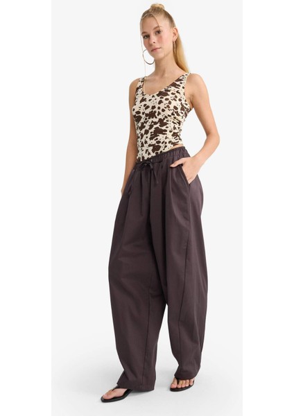 Coool Baggy Fit Normal Bel Gabardin Pantolon