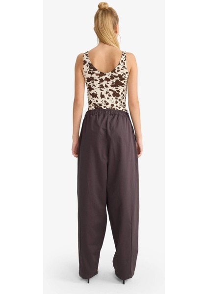 Coool Baggy Fit Normal Bel Gabardin Pantolon