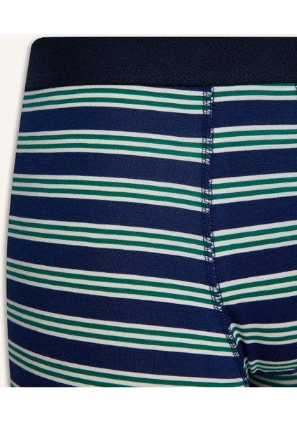 Regular Fit Çizgili 3'lü Boxer E0123AX25AU