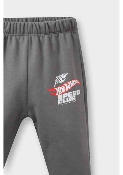 Erkek Bebek Hot Wheels 2'li Takım Sweatshirt Eşofman Altı F4529A525AU