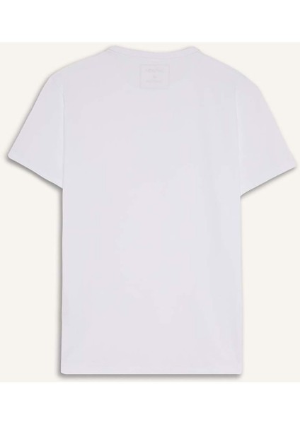 Slim Fit Dar Kesim Bisiklet Yaka Üst L4885AZ25AU