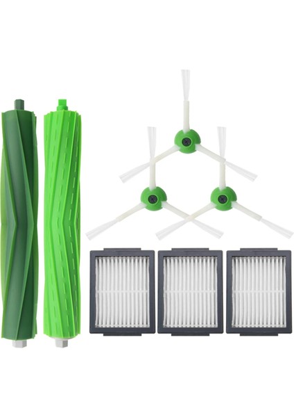 Hepa Filtresi + Yan Fırça + Irobot Oraya Için Fırça Rulosu I7 E6 Serisi Robot Vakum Süpürge Yedek Yedek Parçalar (Yurt Dışından)