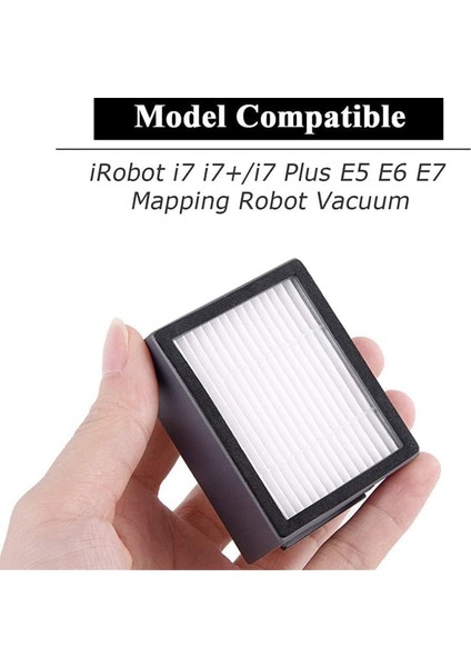Hepa Filtresi + Yan Fırça + Irobot Oraya Için Fırça Rulosu I7 E6 Serisi Robot Vakum Süpürge Yedek Yedek Parçalar (Yurt Dışından) indirimleri