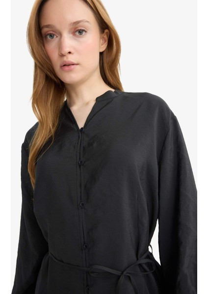 Regular Fit Modal Uzun Kollu Tunik F6426AX25AU