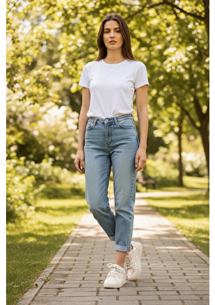 Kadın Sneakers Ayakkabı Düz Tabanlı Pudra