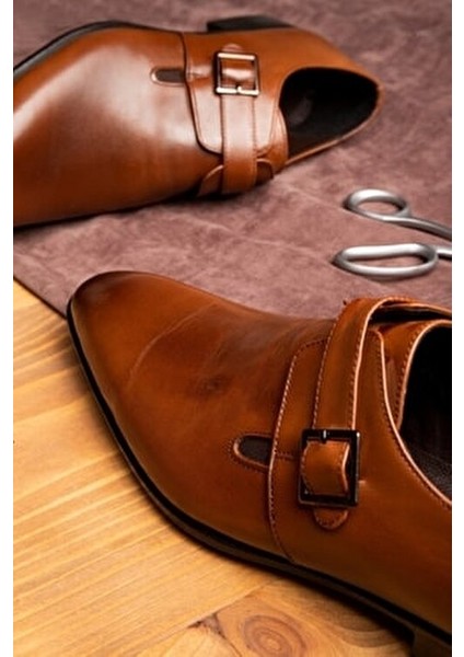 Sharp Deri Erkek Klasik Ayakkabı Antibakteriyel İç Yüzey ile Konforlu Kullanım