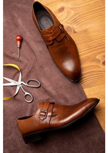 Sharp Deri Erkek Klasik Ayakkabı Antibakteriyel İç Yüzey ile Konforlu Kullanım