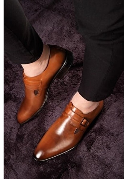 Sharp Deri Erkek Klasik Ayakkabı Antibakteriyel İç Yüzey ile Konforlu Kullanım