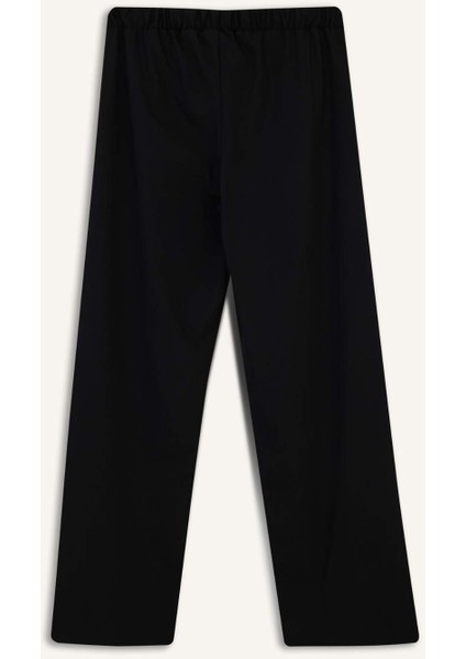 Straight Fit Cep Detaylı Geniş Paça Pantolon F5413AX25AU