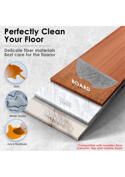 10PCS Obode A8 / Eurea E10S / Eta Aurum Pro 624 Robotik Vakum Aksesuarları Mop Pad Için 10 Adet (Yurt Dışından) indirimleri