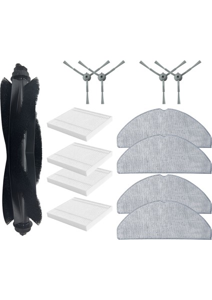 Eufy G50 Hibrid / L60 Hibrid / L60 Hibrid Ses Yedek Parçalar Aksesuarları Ana Yan Fırça Hepa Filtre Mop Bezi (Yurt Dışından) fırsatları