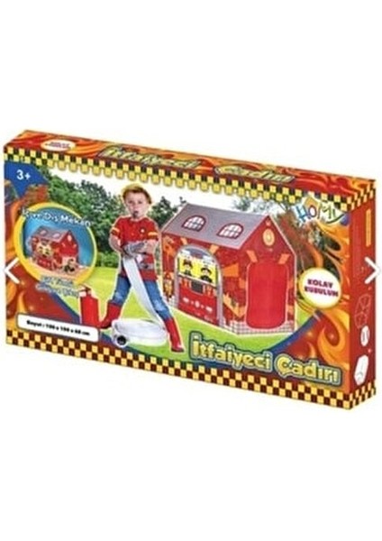 İtfaiye Oyun Çadırı 100x68 Cm Kolay Kurulumlu Erkek Çocuklar için Eğlenceli fiyatları