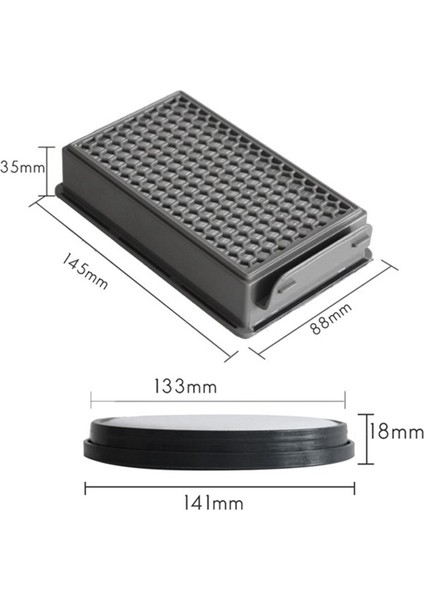 Rowenta RO3715 RO3759 RO3759 RO3798 Için Toz Hepa Filtre Değiştirme Moullinex/tefal Robot Vakum Süpürge Parçaları Için (Yurt Dışından) fiyatları