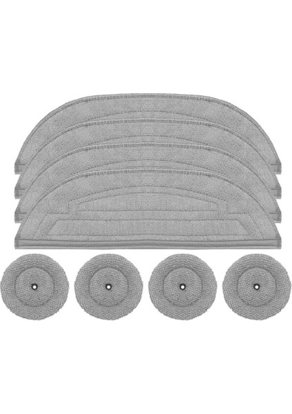 Roborock S8 Maxv Ultra/s8 Max Ultra Robot Vakum Temizleyici Aksesuarları Değiştirmeleri Parçalar Rag Edge Moping Bezleri (Yurt Dışından)