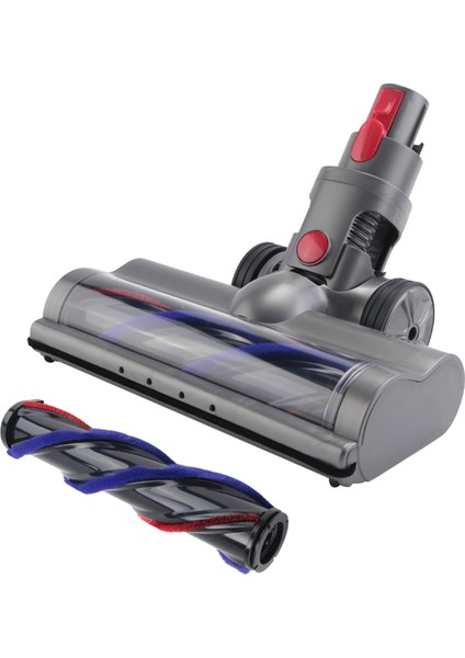 Turbo Elektrikli Motorlu Fırça Dyson V7 V8 V8 V10 V11 V15 Halı Karo Sert Zemin Için LED Işık ile Fırça Temizleyici Kafa (Yurt Dışından) fiyatları