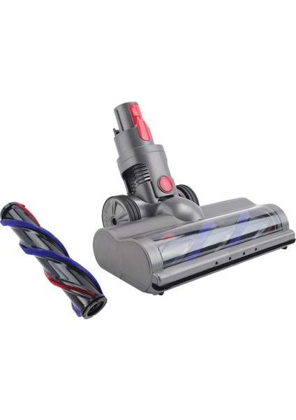 Turbo Elektrikli Motorlu Fırça Dyson V7 V8 V8 V10 V11 V15 Halı Karo Sert Zemin Için LED Işık ile Fırça Temizleyici Kafa (Yurt Dışından) fırsatları