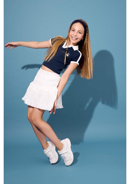 Kız Çocuk Poplin Etek F8011A825HS