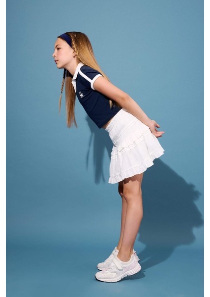 Kız Çocuk Poplin Etek F8011A825HS