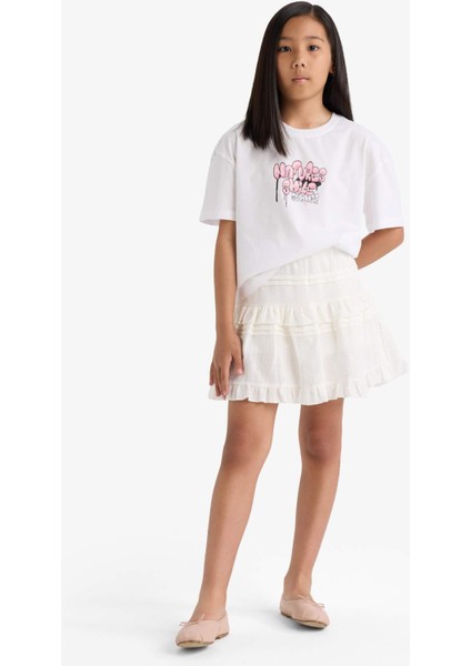 Kız Çocuk Poplin Etek F8011A825HS