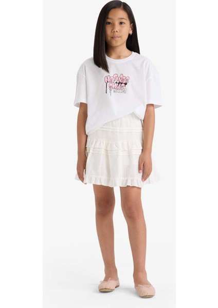 Kız Çocuk Poplin Etek F8011A825HS