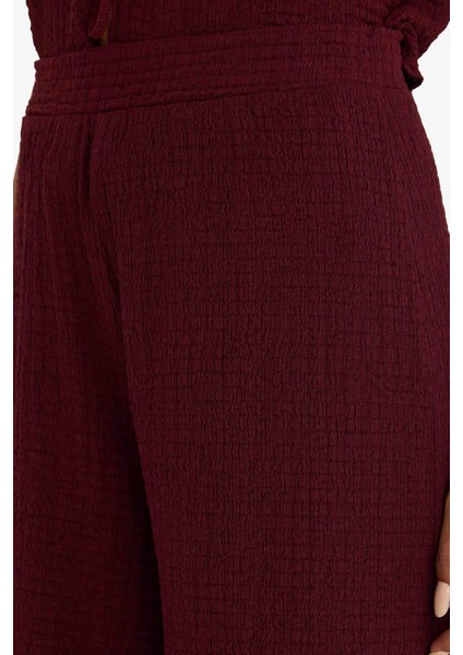 Wide Leg Geniş Bol Paça Bürümcük Pantolon