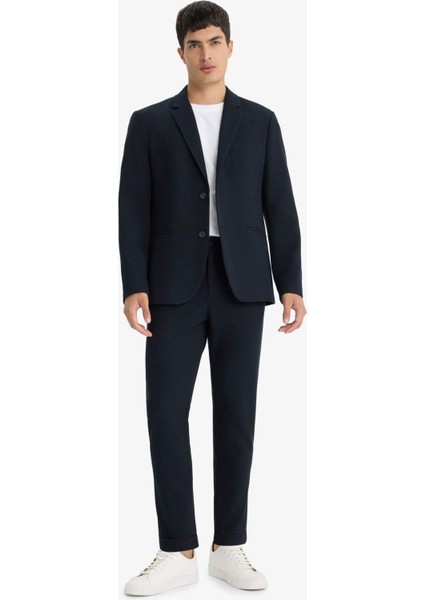 Modern Fit Düğmeli Cepli Blazer Ceket F2347AX25AU
