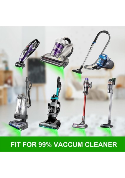 Vakum Süpürge LED Toz Ekran Lambası, Evcil Hayvan Kılları Için Vakum Yeşil Işık Köpek Kürk, Yükseltilmiş Evrensel Vakum Aksesuarları (Yurt Dışından) indirimleri